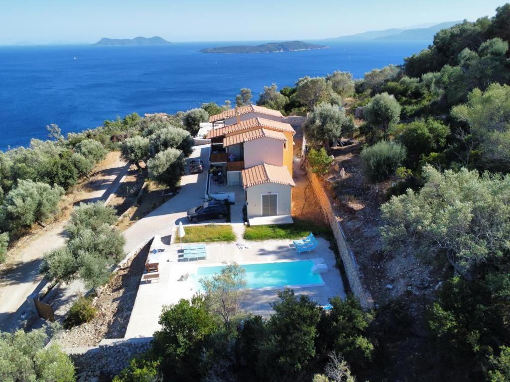 KOTSERIS LUXURY VILLAS, Jiovanni Villa&Angelina Villa Sívota Esterno foto
